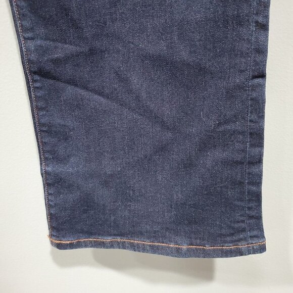 Banana Republic Women's Bootcut Indigo Dark Wash Mid-Rise Jeans EUC Sz 30 - Picture 6 of 12
